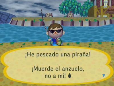 La Piraña en Mi Animal Crossing